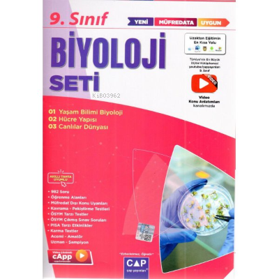 09.Sınıf Set Anadolu Biyoloji - 2022