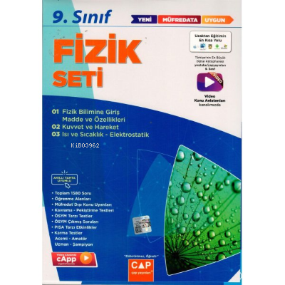 09.Sınıf Set Anadolu Fizik - 2022