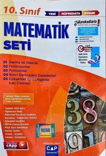 10. Sınıf Anadolu Matematik Seti -2022