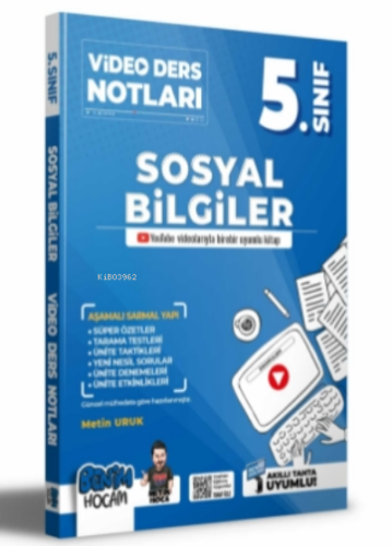 2022 5.Sınıf Sosyal Bilgiler Video Ders Notları (Konu Anlatımı)