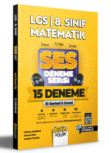 2022 LGS 8.Sınıf Matematik SES Deneme Serisi 15 Deneme