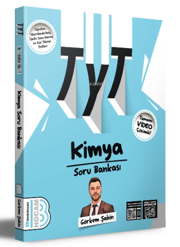 2023 TYT Kimya Tamamı Video Çözümlü Soru Bankası