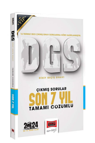 2024 DGS Çıkmış Sorular Tamamı Çözümlü Son 7 Yıl (16 Temmuz 2023 Sınav