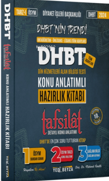 2024 DHBT Tafsilat Hazırlık Kitabı