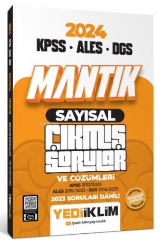 2024 KPSS ALES DGS Sayısal Mantık Tamamı Çözümlü Çıkmış Sorular