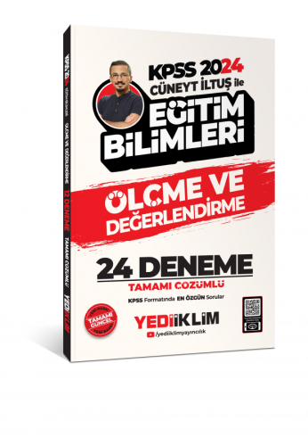 2024 KPSS Cüneyt İltuş ile Eğitim Bilimleri Ölçme ve Değerlendirme Tam