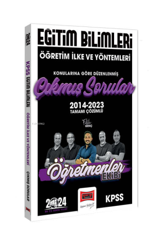 2024 KPSS Eğitim Bilimleri Öğretmenler Ekibi Öğretim İlke ve Yöntemler