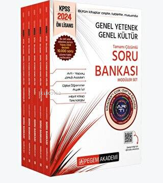 2024 KPSS Genel Yetenek Genel Kültür Önlisans Tamamı Çözümlü Soru Bank