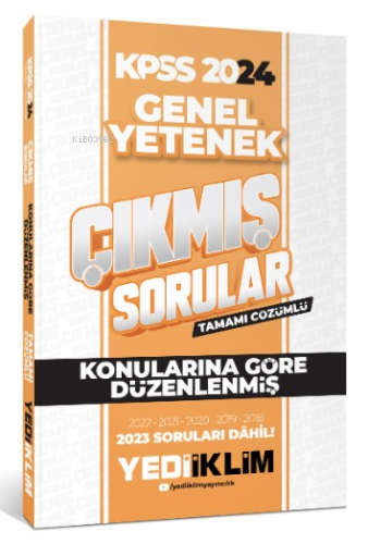 2024 KPSS Lisans Genel Yetenek Konularına Göre Tamamı Çözümlü Çıkmış S