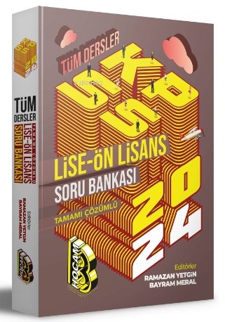 2024 KPSS Lise Ön Lisans Tüm Dersler Tamamı Çözümlü Soru Bankası