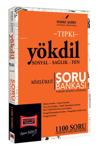 2024 Tıpkı YÖKDİL Sosyal - Sağlık - Fen Sözlüklü Tamamı Detaylı Çözüml