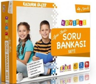 4. Sınıf Keyifli Yeni Nesil Soru Bankası Seti (5 Kitap)