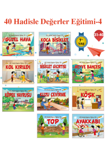 40 Hadisle Değerler Eğitimi(1-10 Kitap)