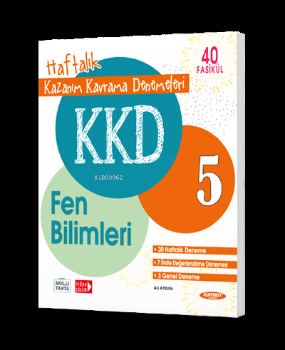 5 Fen Bilimleri Haftalık Kazanım Kavrama Denemeleri (40 Fasikül)