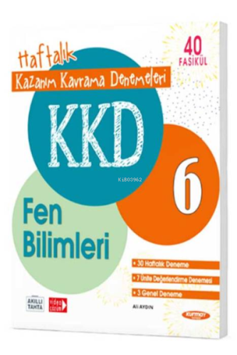 6 Fen Bilimleri Haftalık Kazanım Kavrama Denemeleri (42 Fasikül)