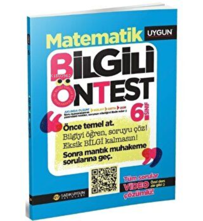 6.Sınıf Bilgili Ön Test Matematik