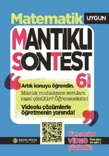 6.Sınıf Mantıklı Son Test Matematik