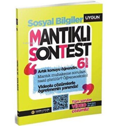 6.Sınıf Mantıklı Son Test Sosyal Bilgiler