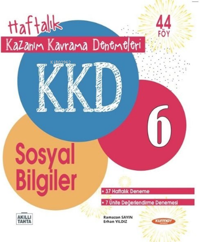 6 Sosyal Bilgiler Haftalık Kazanım Kavrama Denemeleri (44 Fasikül)