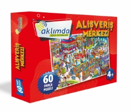 60 Parça Puzzle Alışveriş Merkezi