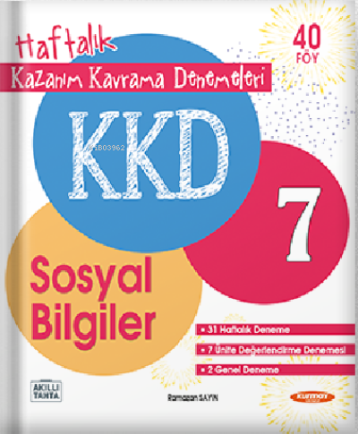 7. Sınıf Sosyal Bilgiler KKD Haftalık Kazanım Kavrama Denemeleri