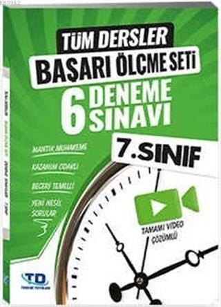 7. Sınıf Tüm Dersler Başarı Ölçme Seti 6 Deneme Sınavı