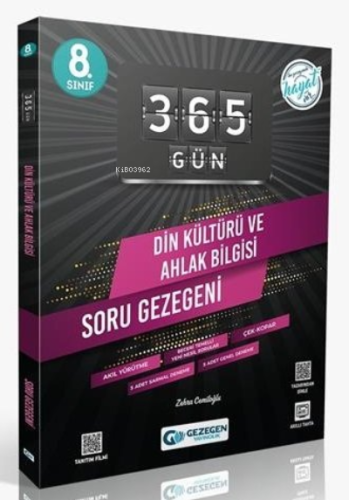 8.Sınıf Din Kültürü 365 Gün Soru Gezegeni