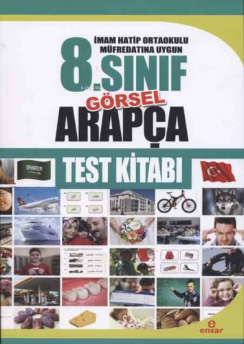 8. Sınıf Görsel Arapça Test Kitabı; İmam Hatip Ortaokulları Müfredatın