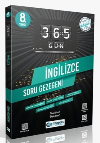 8.Sınıf İngilizce 365 Gün Soru Gezegeni