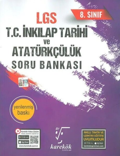 8. Sınıf LGS T.C. İnkılap Tarihi ve Atatürkçülük Soru Bankası