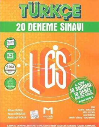 8. Sınıf LGS Türkçe 20 Deneme