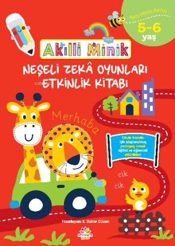 Akıllı Minik ;Zeka Oyunları Etkinlik Kitabı 5-6 Yaş