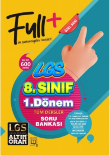 Altın Oran LGS 8.Sınıf Tüm Dersler 1.Dönem Soru Bankası