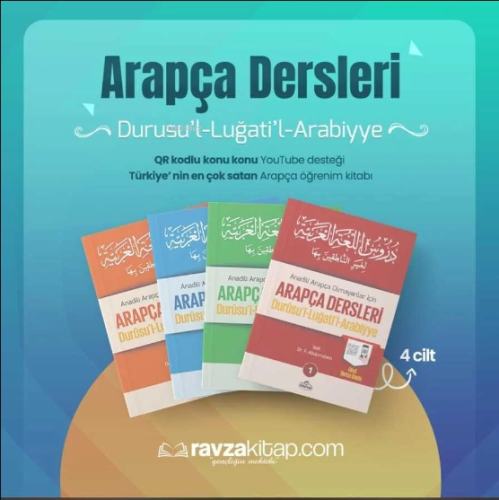 Arapça Dersleri : Durusu'l-Lugati'l-Arabiyye (4 Kitap Takım)