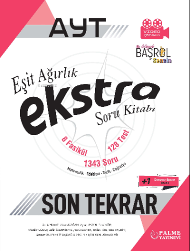 AYT Ekstra Eşit Ağırlık Soru Kitabı