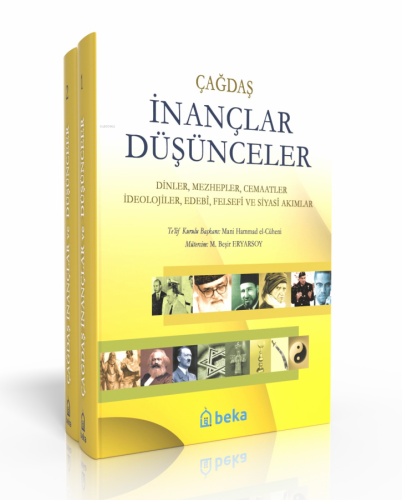 Çağdaş İnançlar Düşünceler - (2 Cilt Takım) - Dinler, Mezhepler, Cemaa