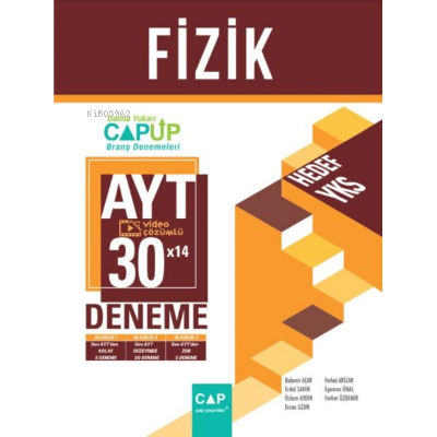 Çap Ayt Up Deneme Fizik (30*14) - 2022