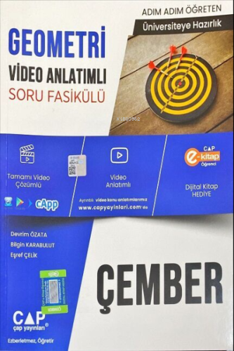 Çap Üniversiteye Hazırlık Geometri Çember 2023