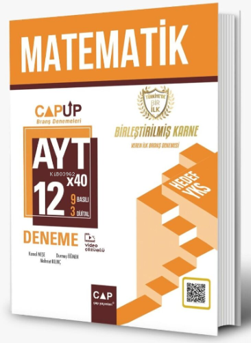 Çap Yayınları AYT Matematik 12 x 40 Up Deneme