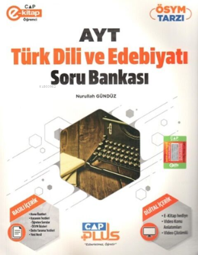 Çap Yayınları AYT Türk Dili ve Edebiyatı Plus Serisi Soru Bankası