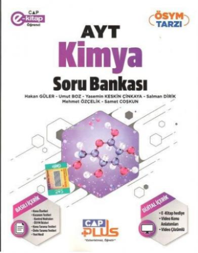 Çap Yks Ayt Plus S.B. Kimya - 2023