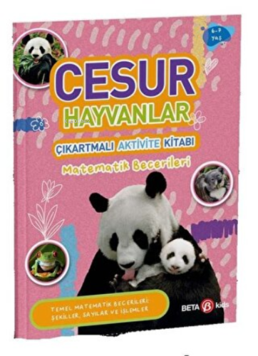 Cesur Hayvanlar - Çıkartmalı Aktivite Kitabı