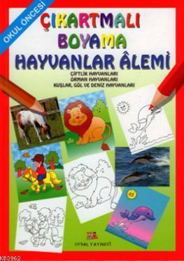 Çıkartmalı Boyama - Hayvanlar Alemi