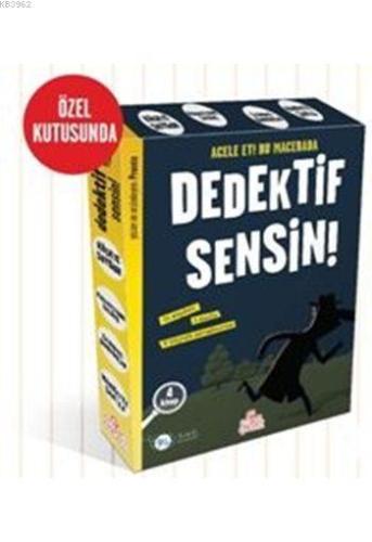 Dedektif Sensin! (Kutulu - 4 Kitap)