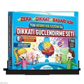 Dikkati Güçlendirme Seti 7 Yaş - Yeni Neuro - Via Sistemi İle