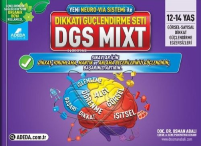 Dikkati Güçlendirme Seti Mixt 12-14 Yaş