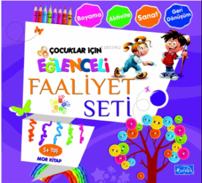 Eğlenceli Faaliyet Seti Mor Kitap– 5 YAŞ ÜZERİ