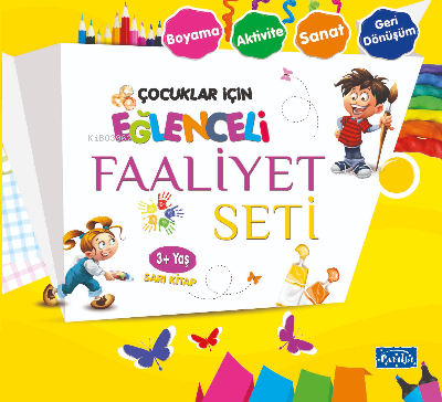 Eğlenceli Faaliyet Seti Sarı Kitap– 3 Yaş Üzeri