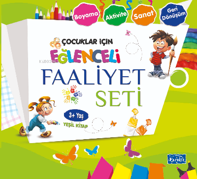 Eğlenceli Faaliyet Seti Yeşil Kitap – 3 YAŞ ÜZERİ