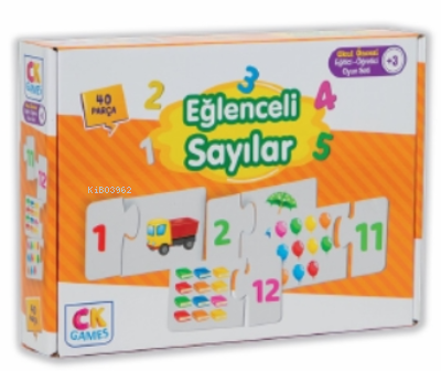 Eğlenceli Sayılar Okul Öncesi Oyun Seti +3 Yaş;Yaş Eğitici Öğretici 40